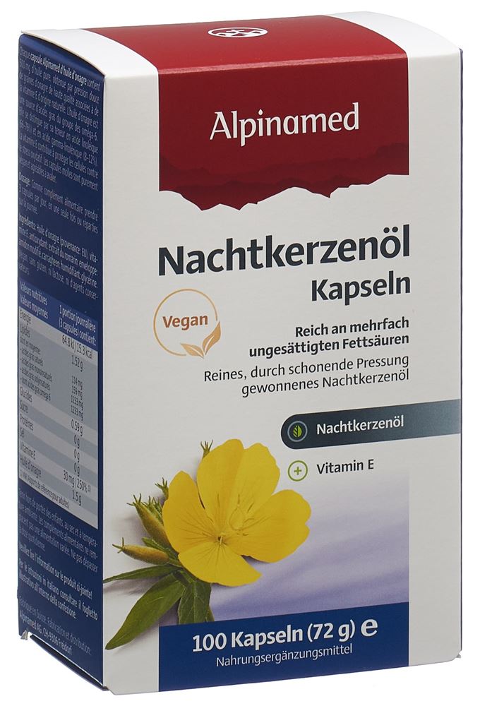 ALPINAMED Nachtkerzenöl Kaps 100 Stk