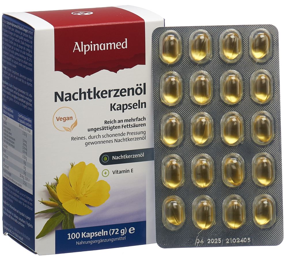 ALPINAMED Nachtkerzenöl Kaps 100 Stk
