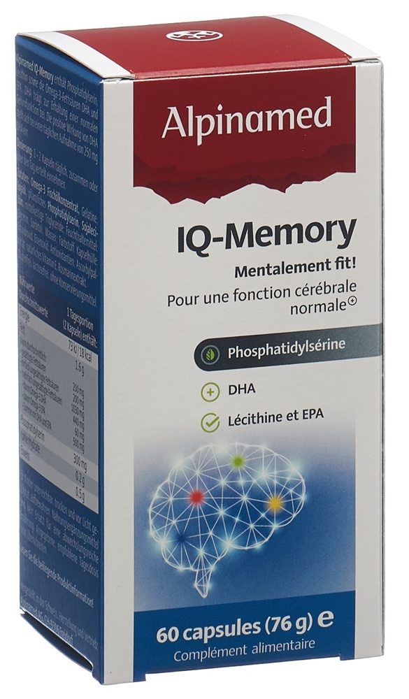 ALPINAMED IQ-Memory Kaps Ds 60 Stk
