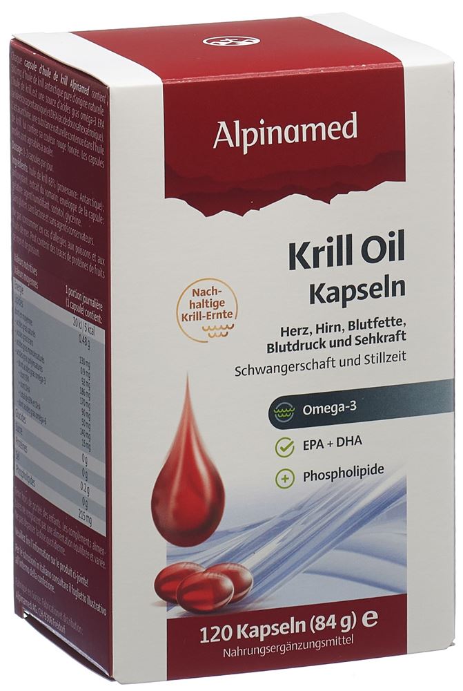 ALPINAMED Krill Oil Kaps 120 Stk