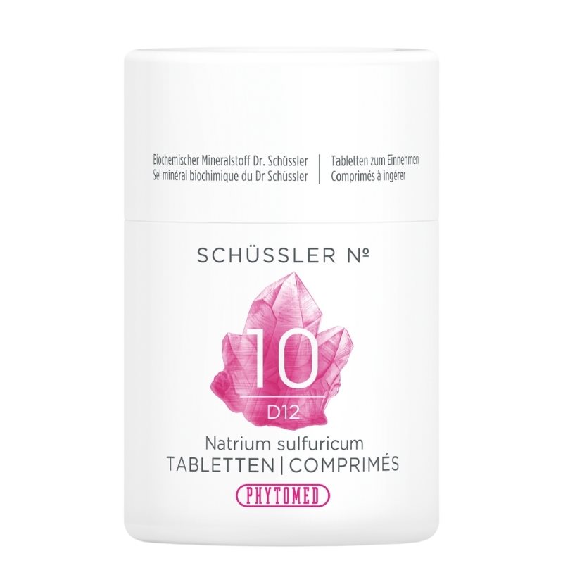 PHYTOMED SCHÜSSLER Nr10 Natr sulf Tabl D 12 100 g