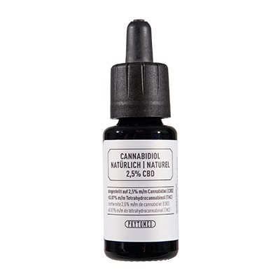 PHYTOMED Cannabidiol CBD natürlich 2.5 % 10 ml
