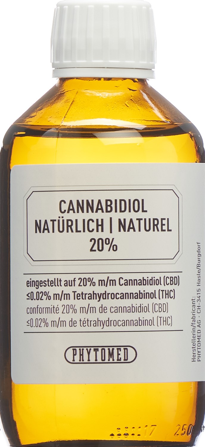 PHYTOMED Cannabidiol CBD natürlich 20 % 250 ml