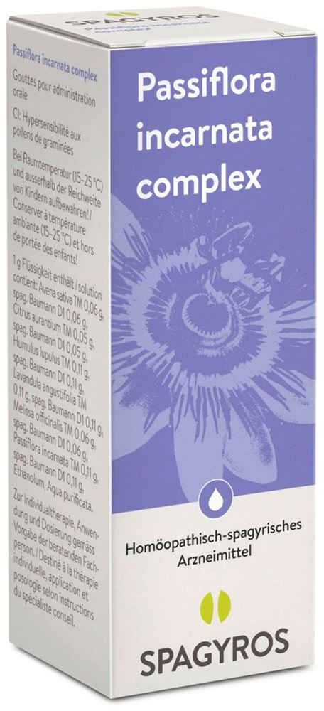 SPAGYROS Passiflora inca complex Urtinkt 50 ml