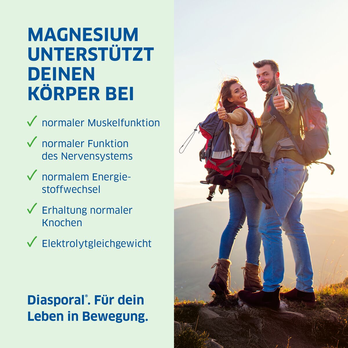 MAGNESIUM DIASPORAL Activ Direct zitrone 60 Stk