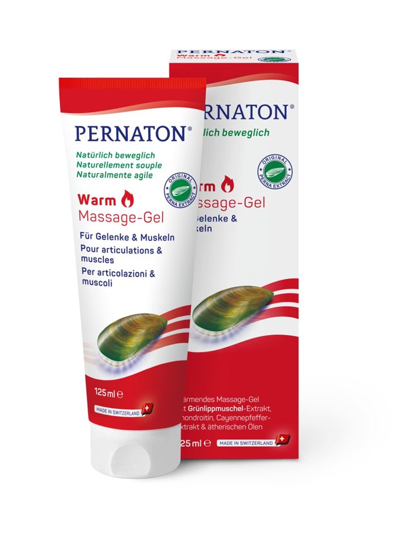 PERNATON Grünlippmuschel Gel Warm 125 ml