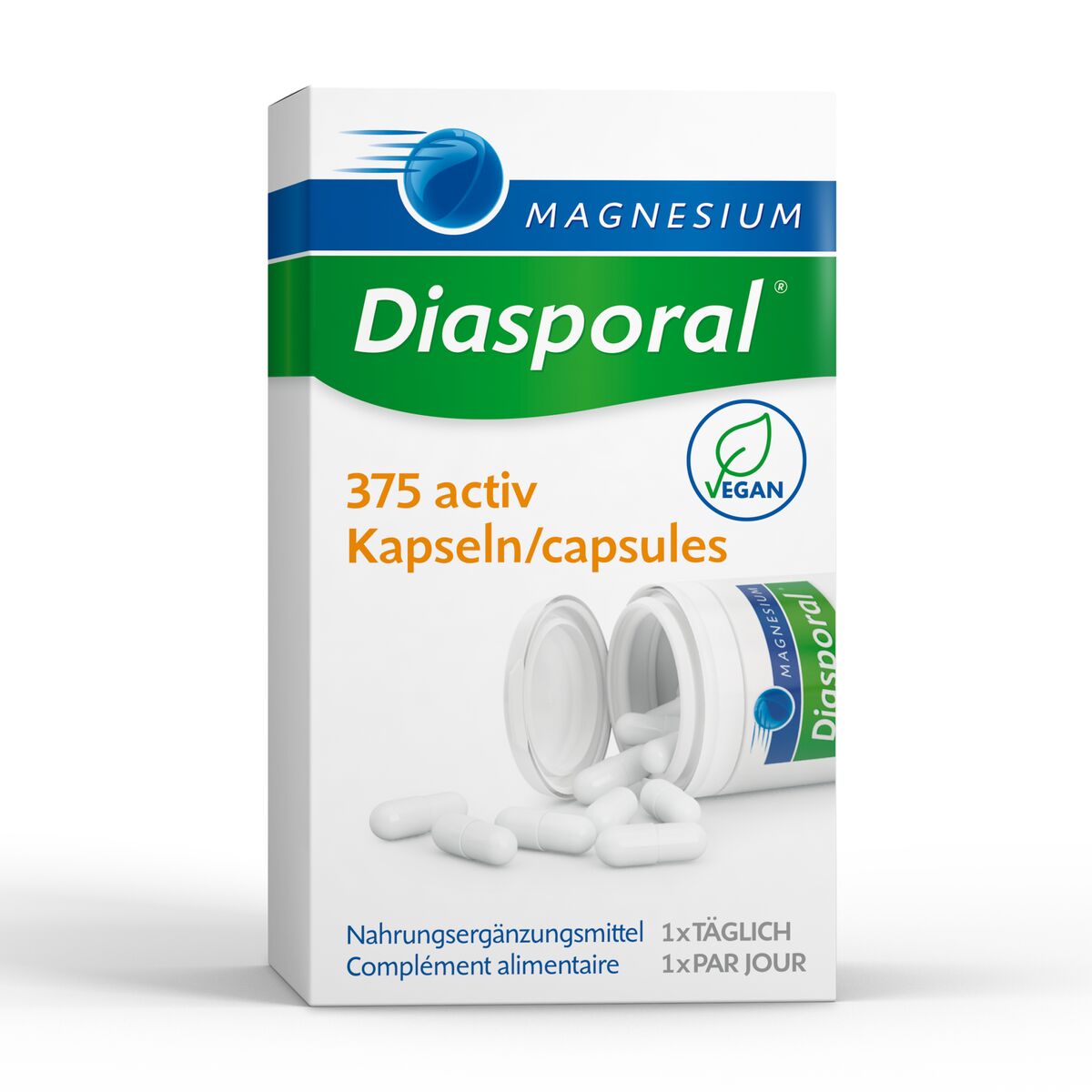 MAGNESIUM DIASPORAL Activ Kaps 50 Stk