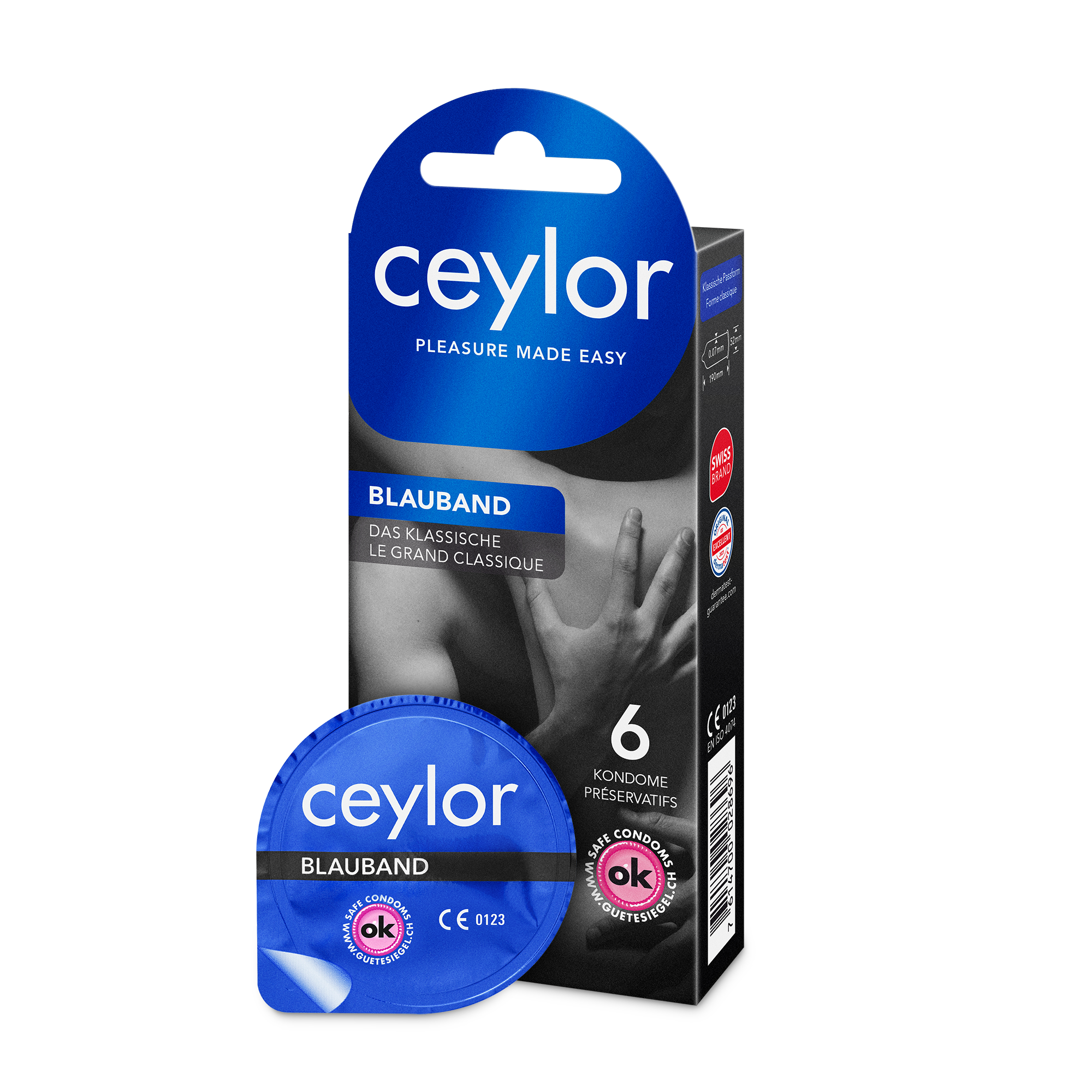 CEYLOR Blauband Präservativ mit Reserv (n) 6 Stk
