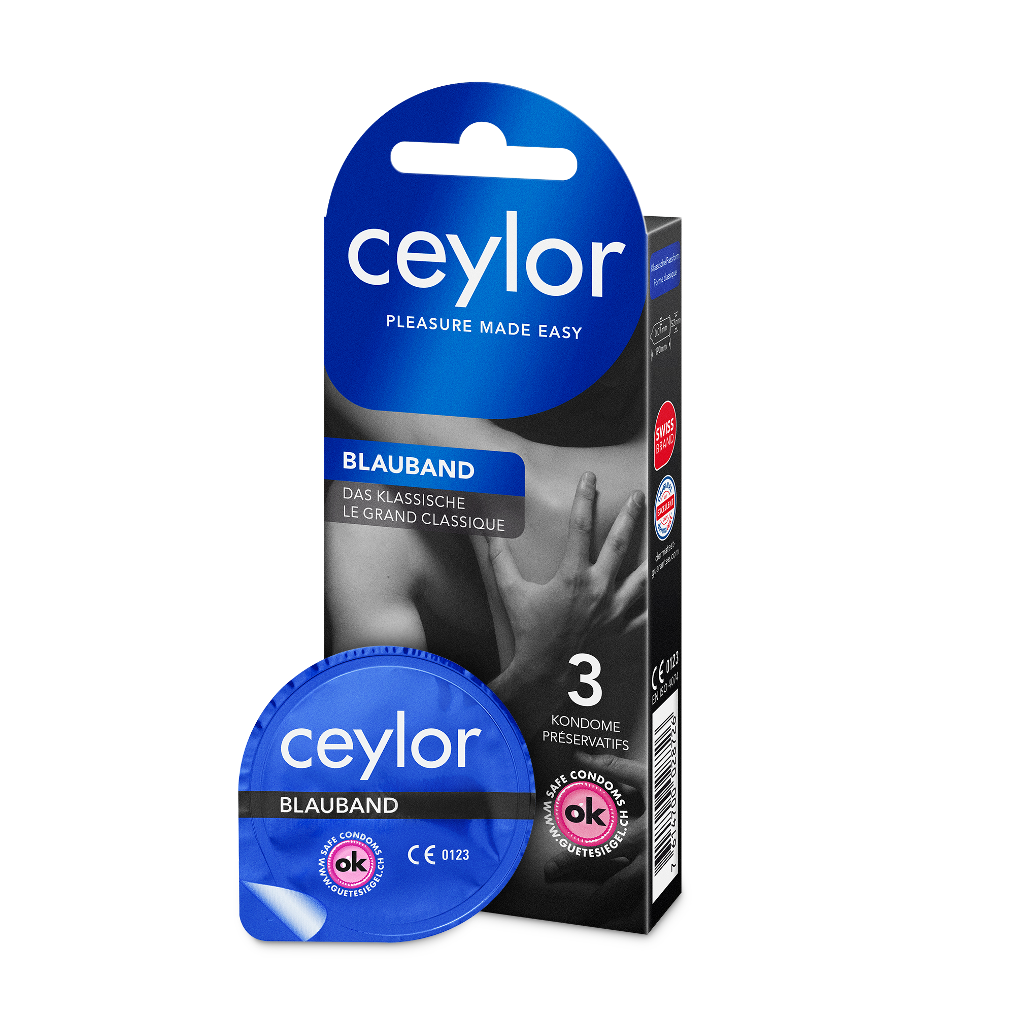 CEYLOR Blauband Präservativ mit Reserv (n) 3 Stk
