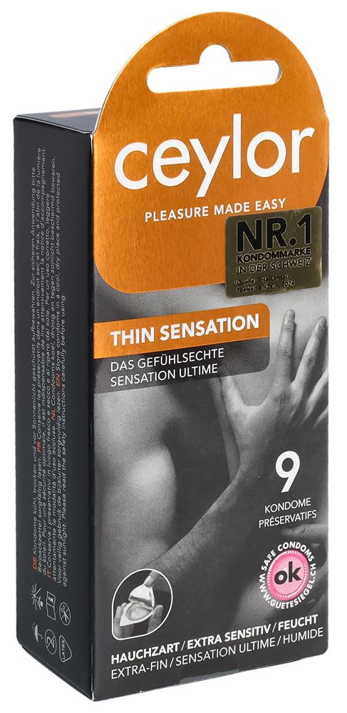CEYLOR Thin Sensation Präservativ 9 Stk