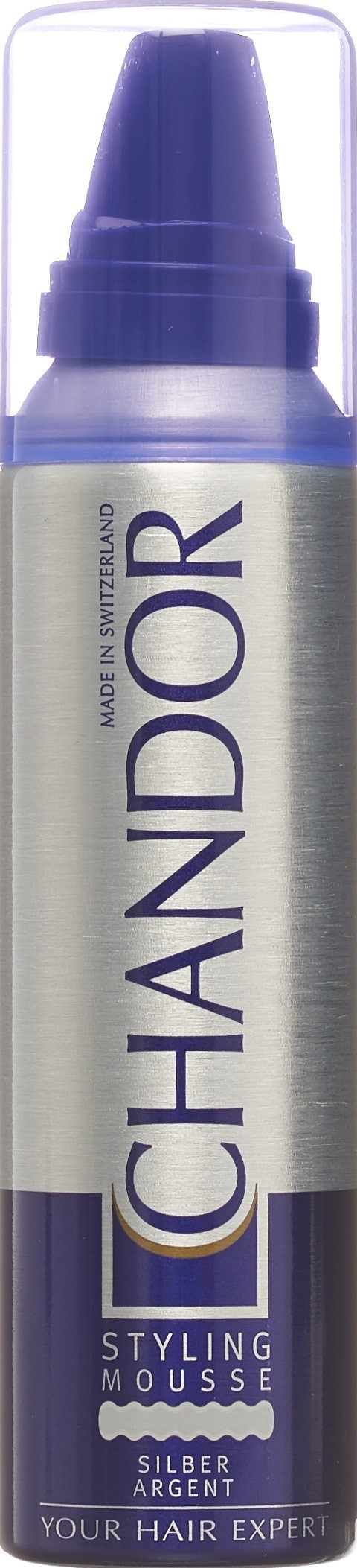CHANDOR COLOUR Styling Mousse Silber 150 ml