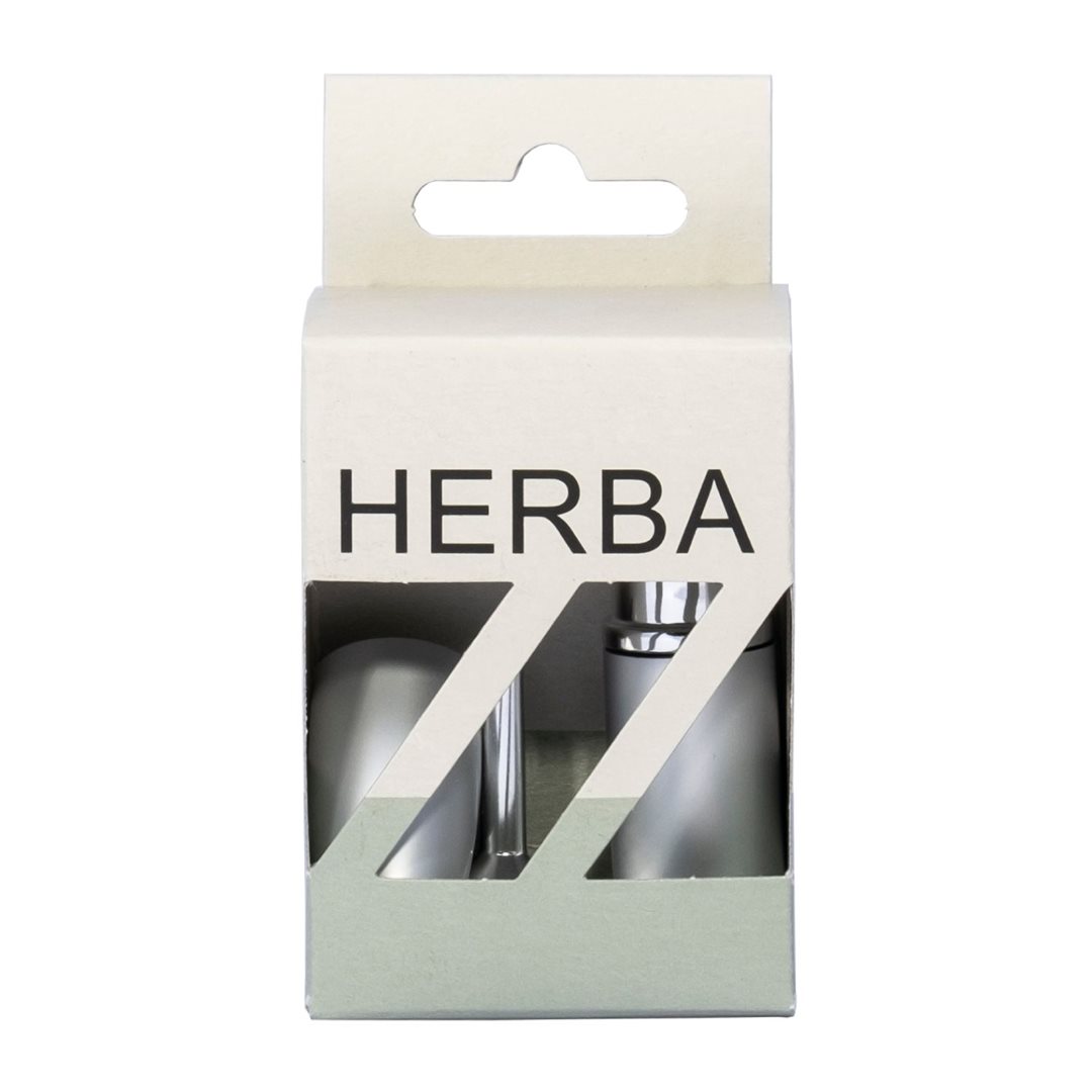 HERBA Zerstäuber mit Trichter silber