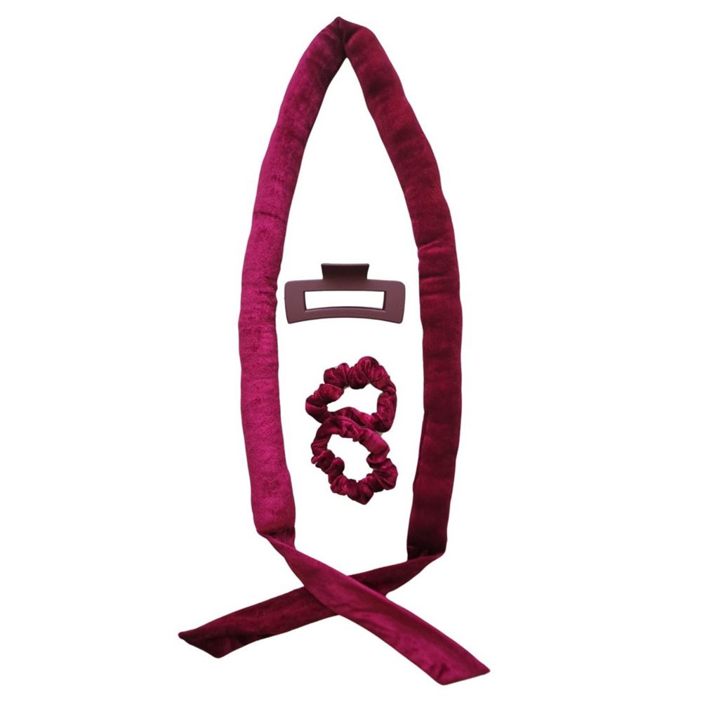 HERBA Kit Hair Curler hitzefrei 4Stk bordeaux