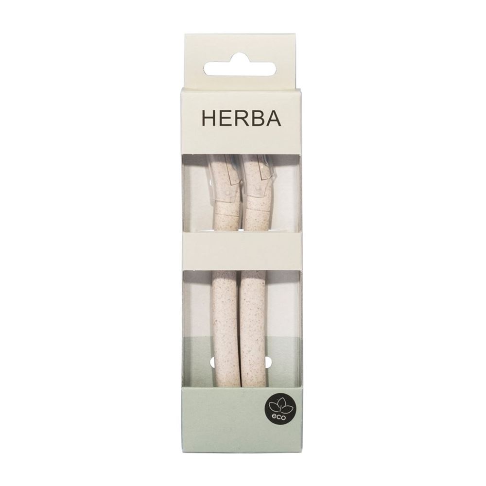 HERBA Augenbrauenformer Weizenstroh beige 2 Stk