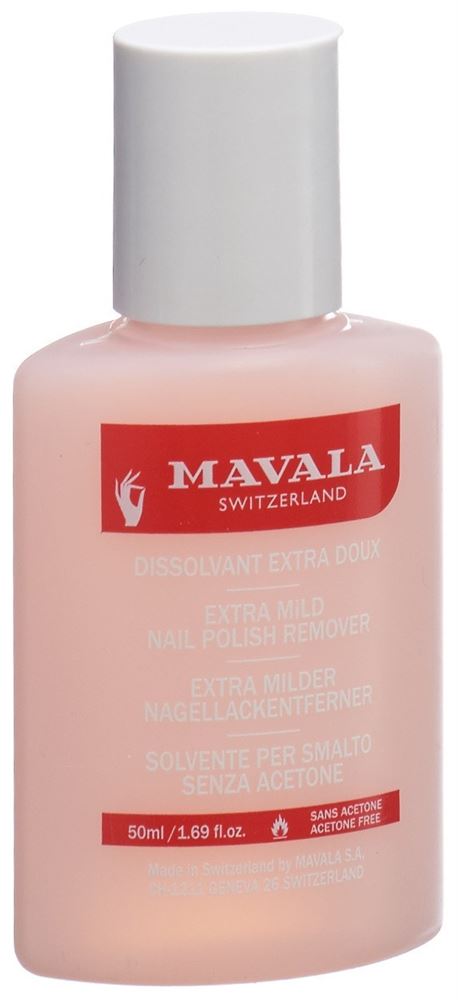 MAVALA Extra-milder Nagellackentferner rosa 50 ml