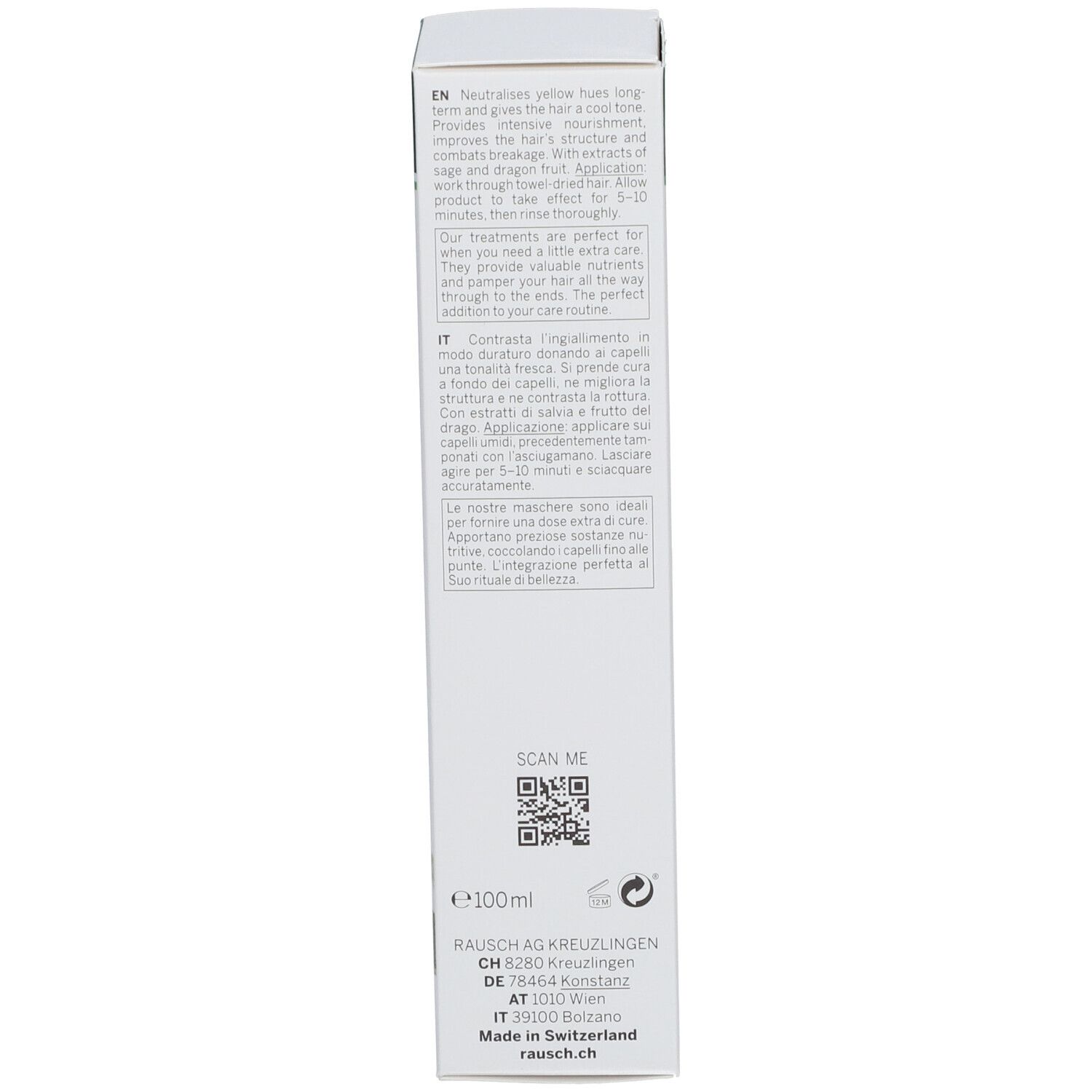 RAUSCH Silberglanz-Kur Salbei Fl 100 ml