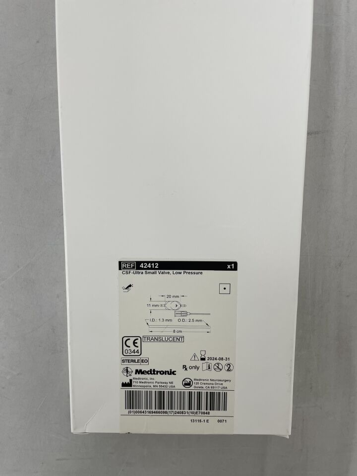 VALVE 42412 ULTRA SMALL LOW PRESS IMP
