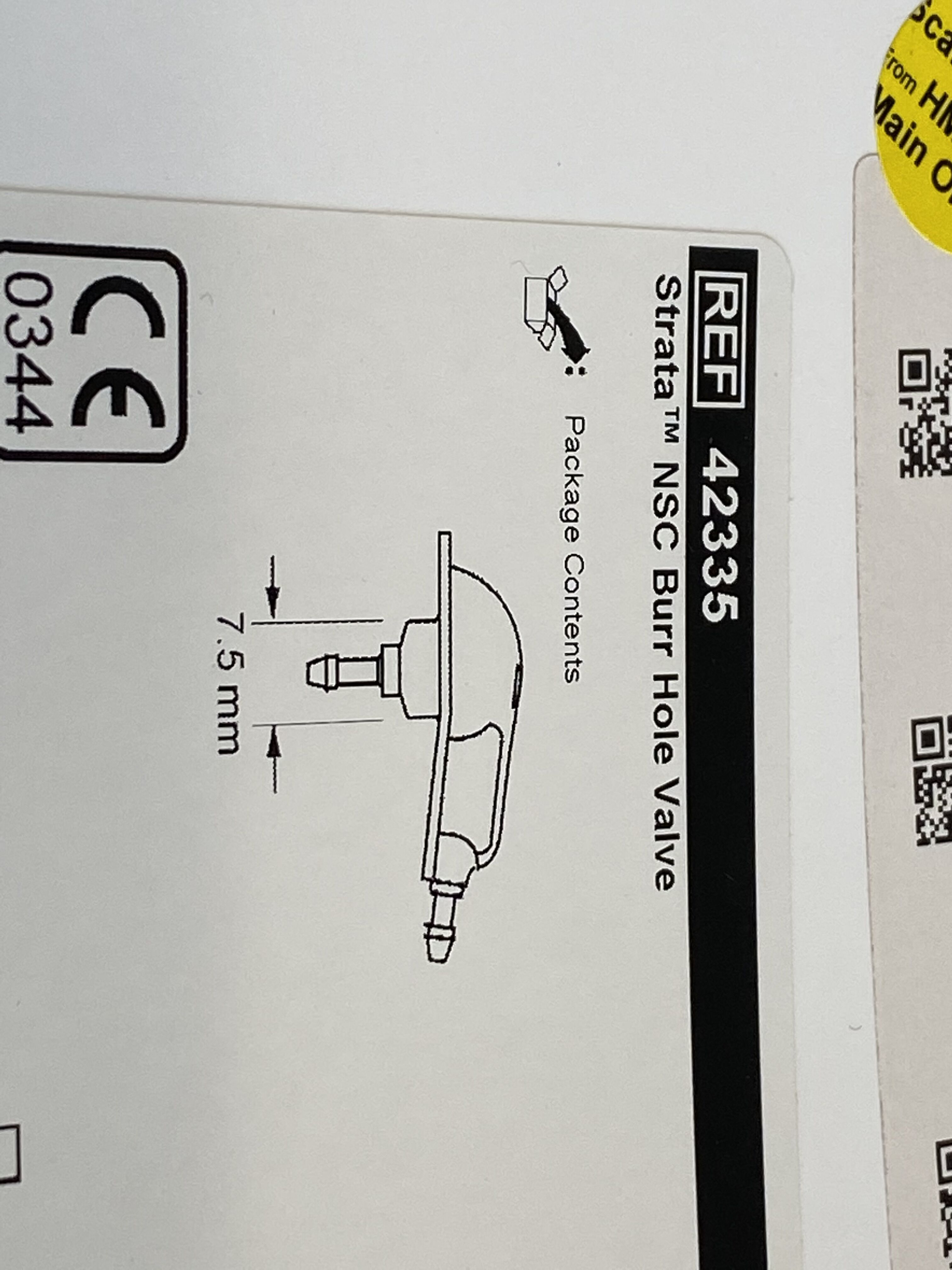 VALVE 44465 STRATA NSC LP