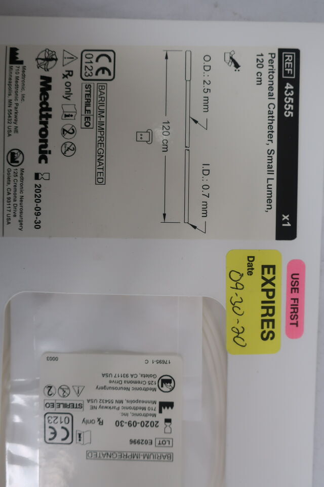CATHETER 43555 PERITONEAL SMALL LUMEN