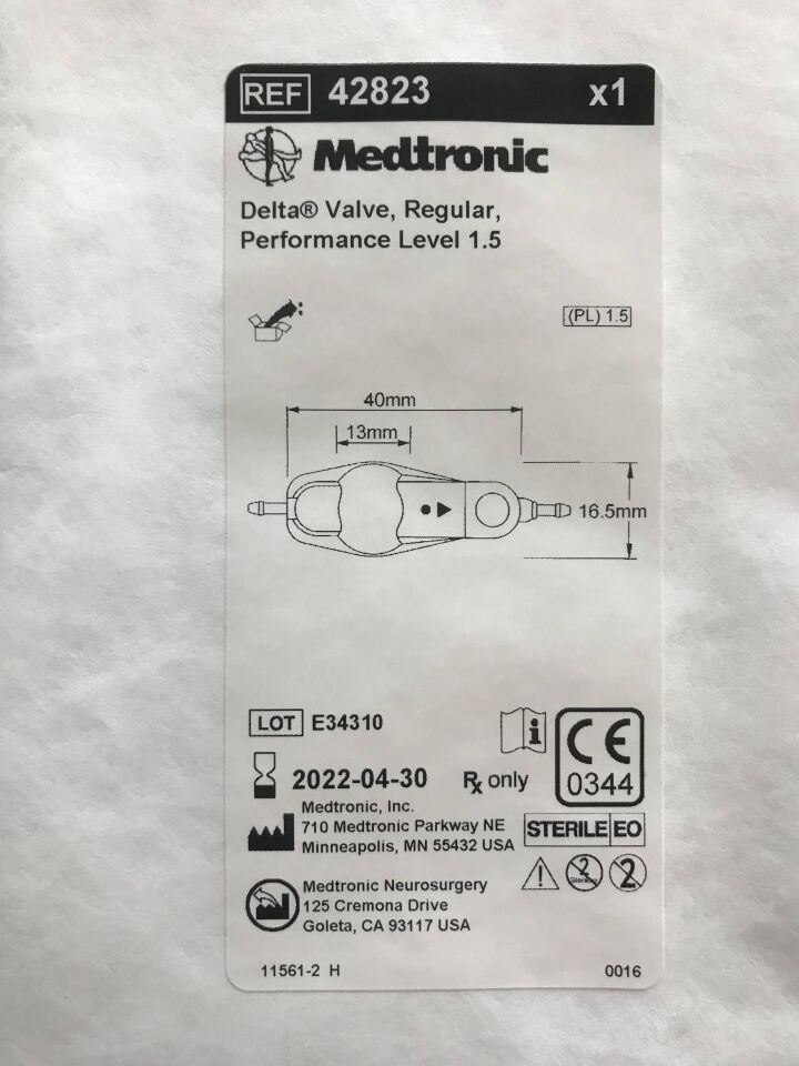 VALVE 42823 DELTA REG LEVEL 1.5