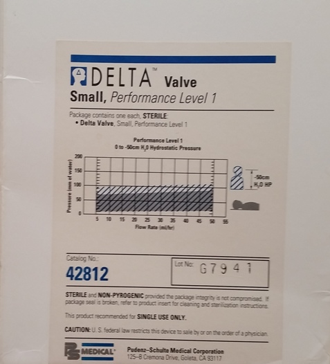 VALVE 42812 DELTA SMALL LEVEL I