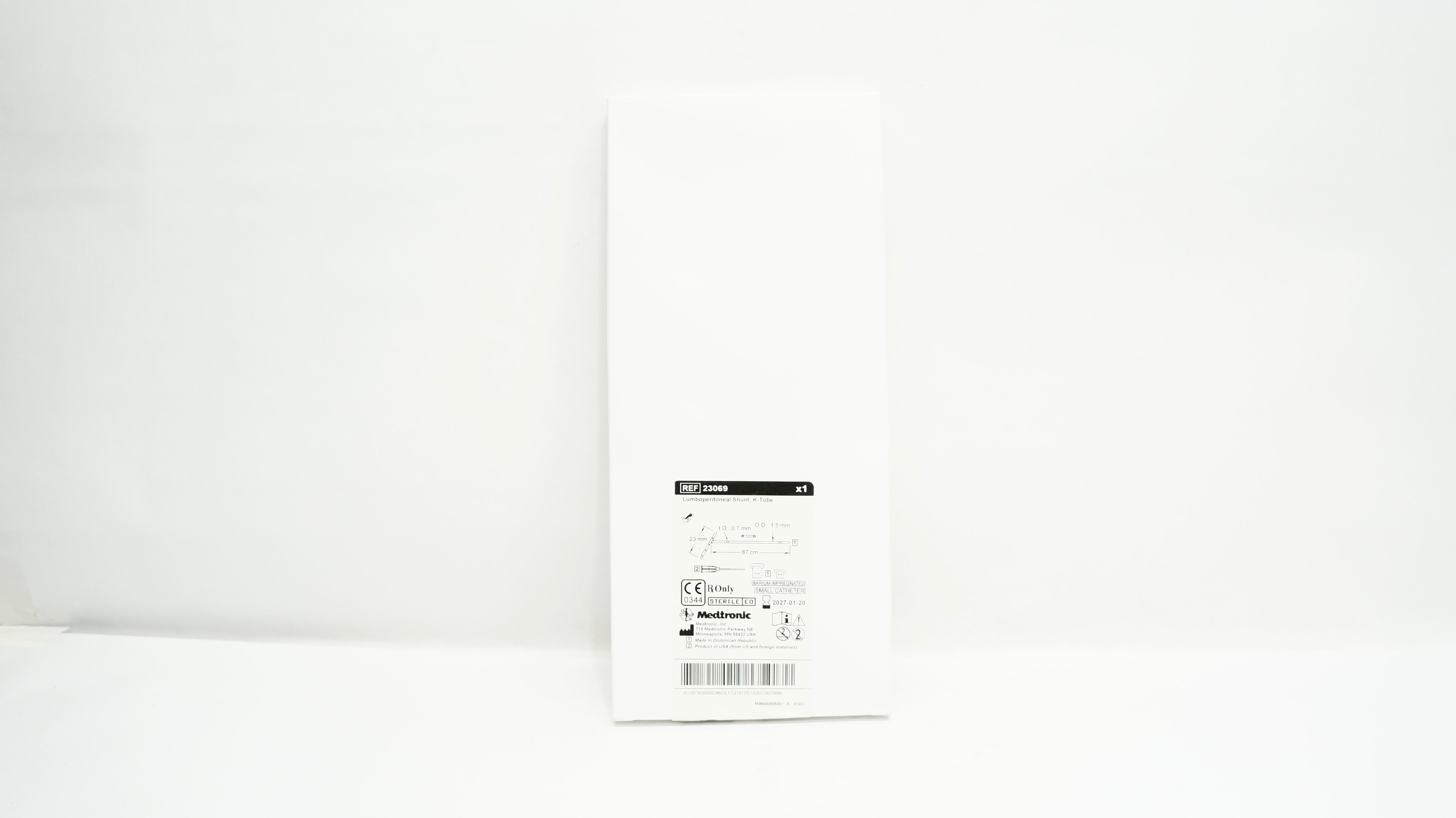 SHUNT 23069 L-P K-TUBE W/PROX TIP