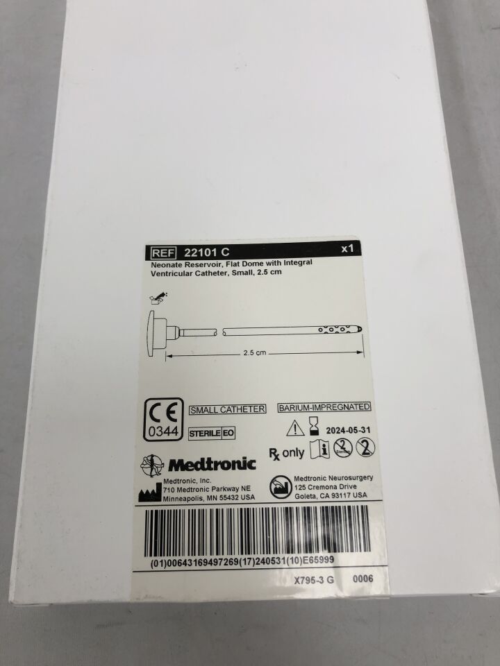 RES 22101 B NEONATE FLAT DOME IC=35MM