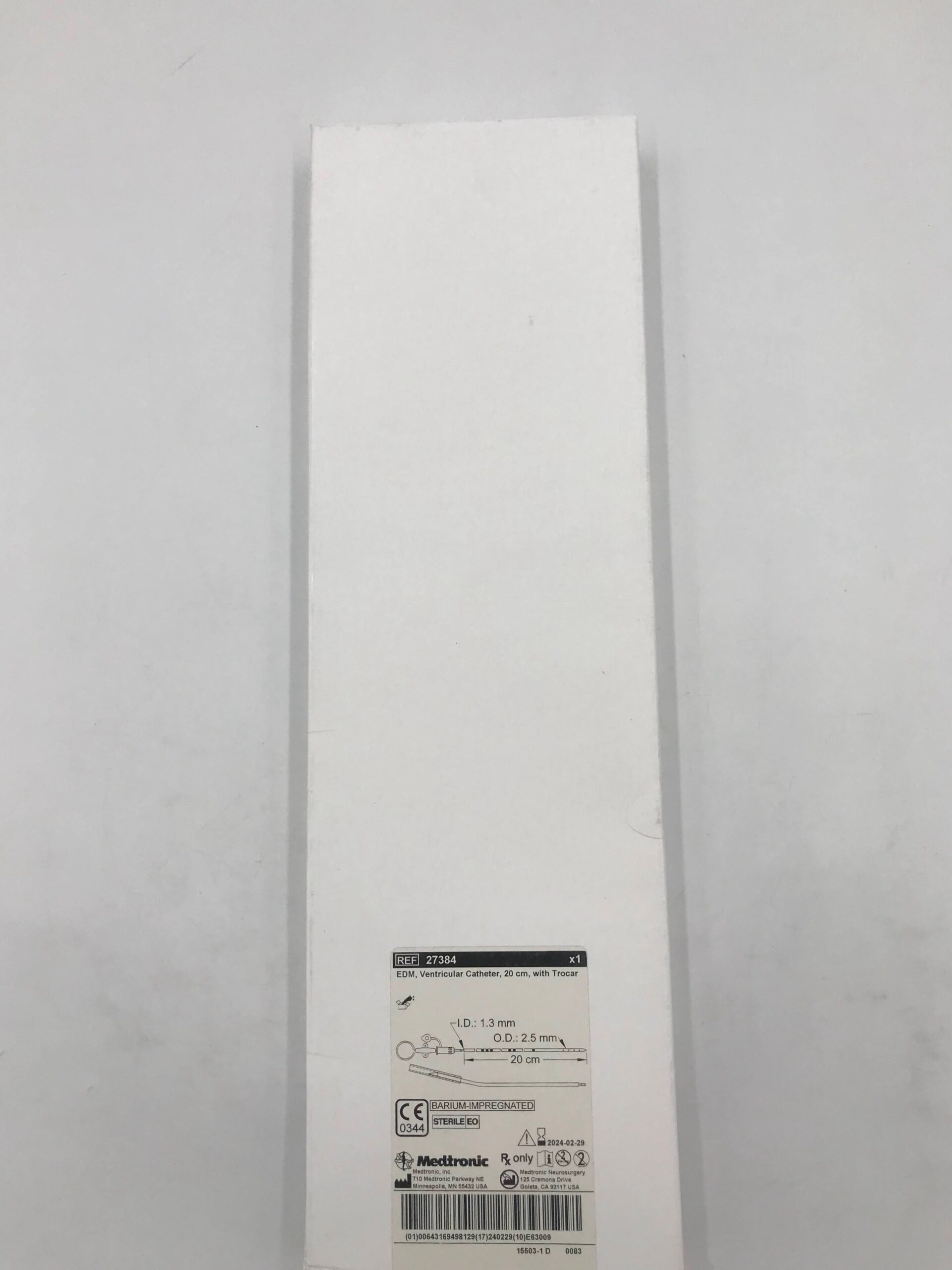 CATH 27384 EDM VENT 20CM W/TROCAR