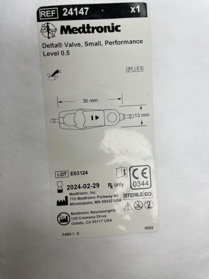 VALVE 24147 DELTA SML PL 0.5
