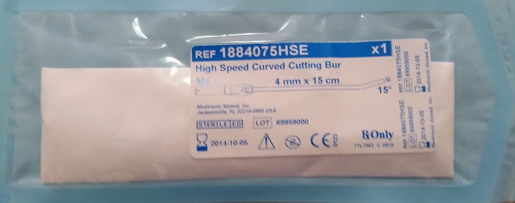 BUR 1884075HSE 15CM X 4MM 15DEG CUTTING