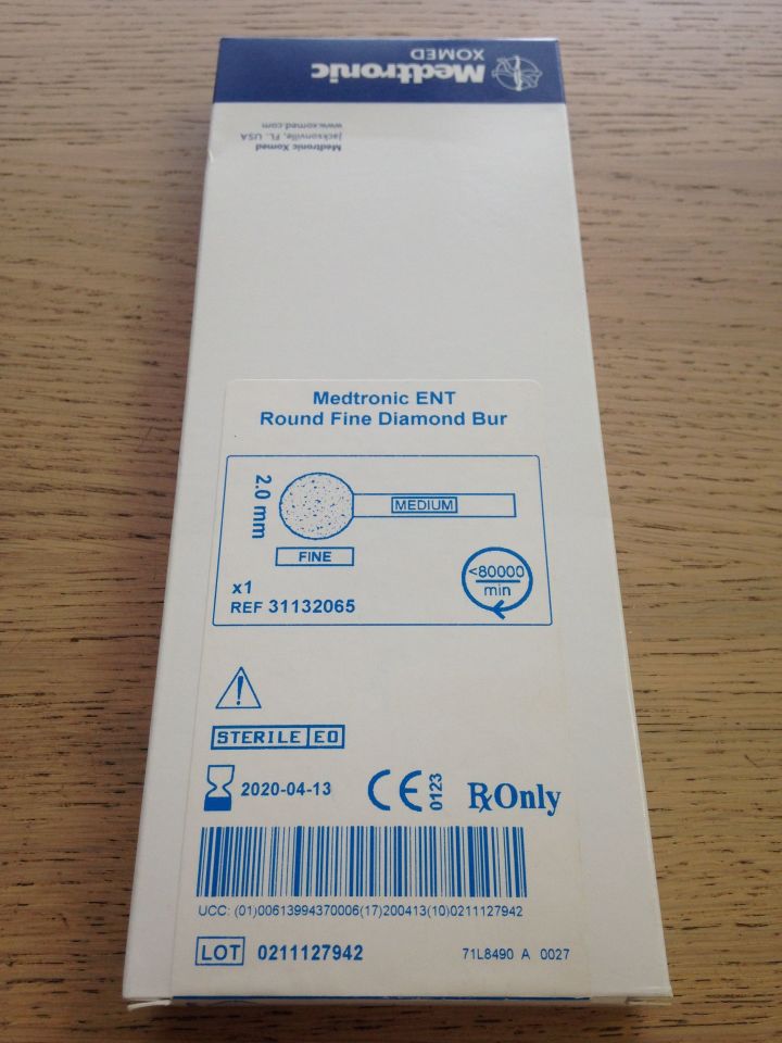 BUR 31132065 2MM FINE DIAMD MED LENGTH