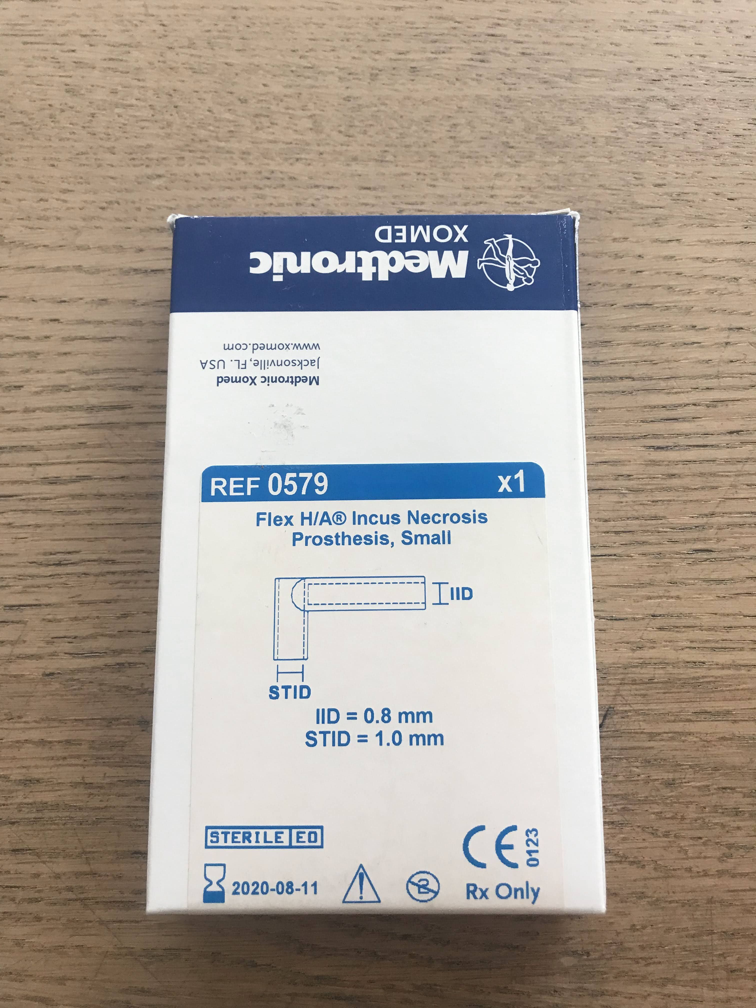 PROSTHESIS 0579 FLEX H/A INCUS NECROSIS