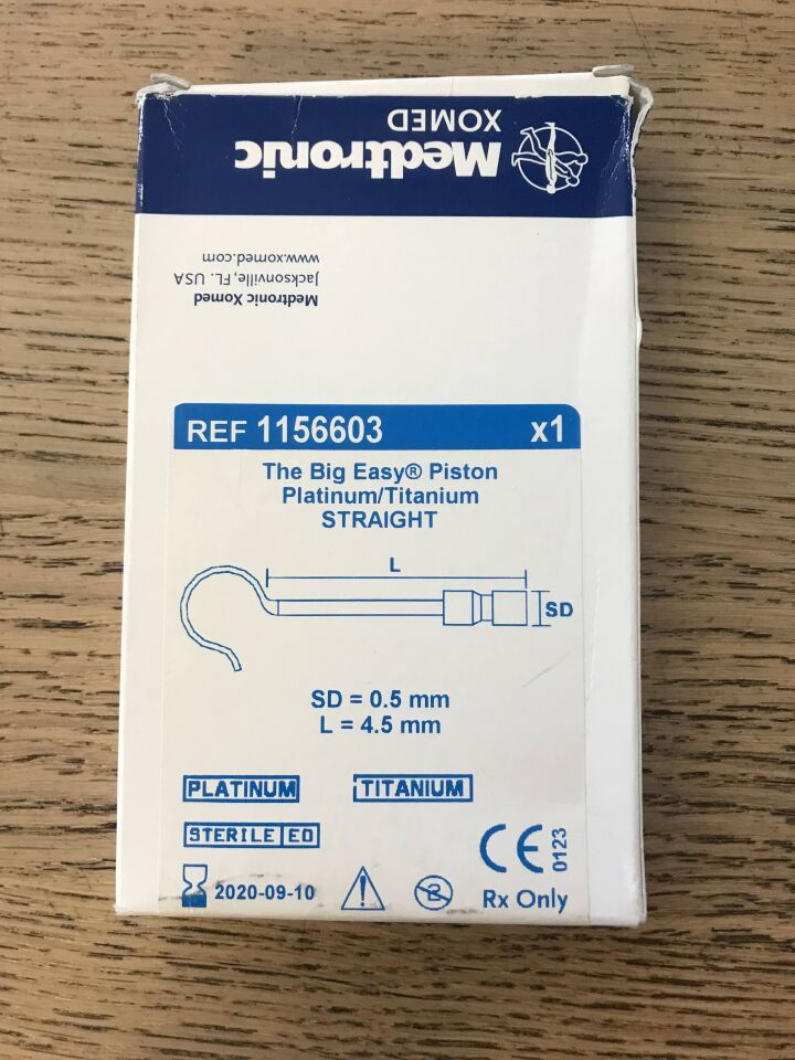PROSTHESIS 1156603 PLAT/TI .5MMX4.5MM
