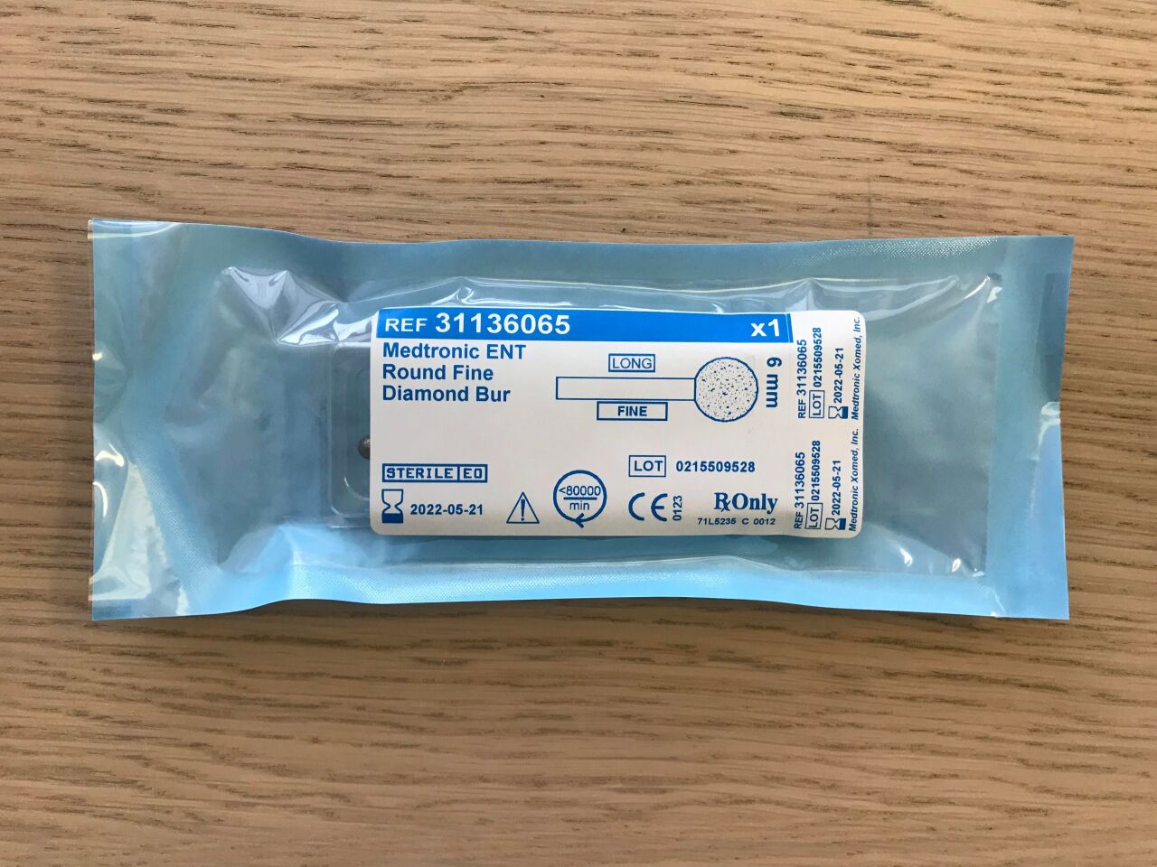 BUR 31136065 6MM FINE DIAMOND LONG