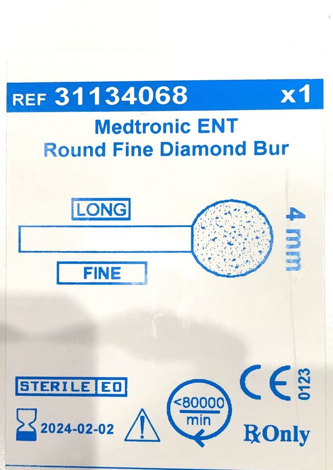 BUR 31134068 4MM FINE DIAMOND LONG