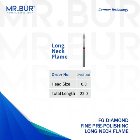 BUR 31133568 3.5MM FINE DIAMOND LONG