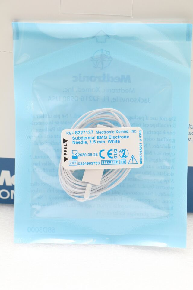 ELECTRODE 8227137 25PK NEEDLE 1.5MM WHT