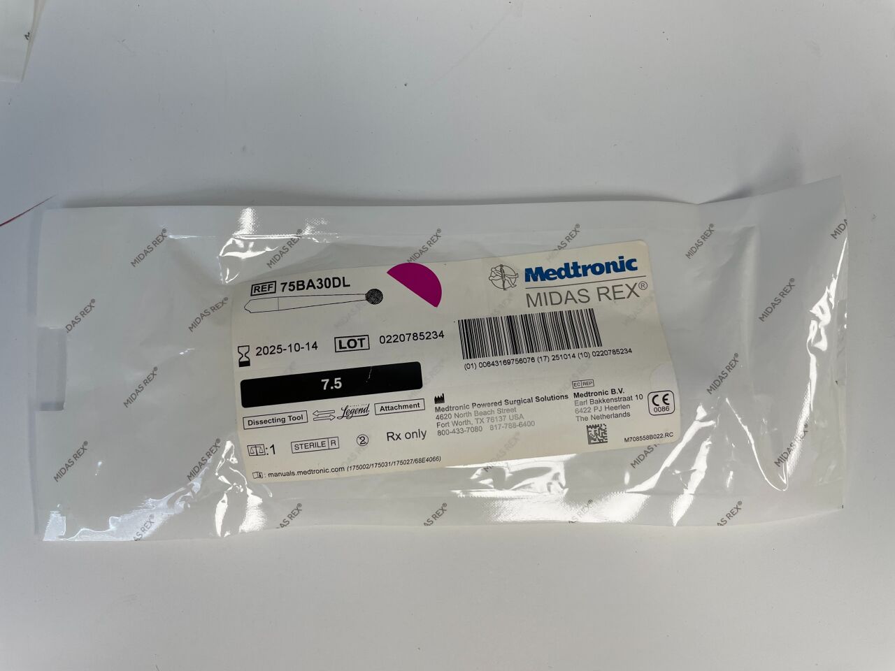 TOOL MR8 5CM LP BALL DMD 2MM DIAMETER