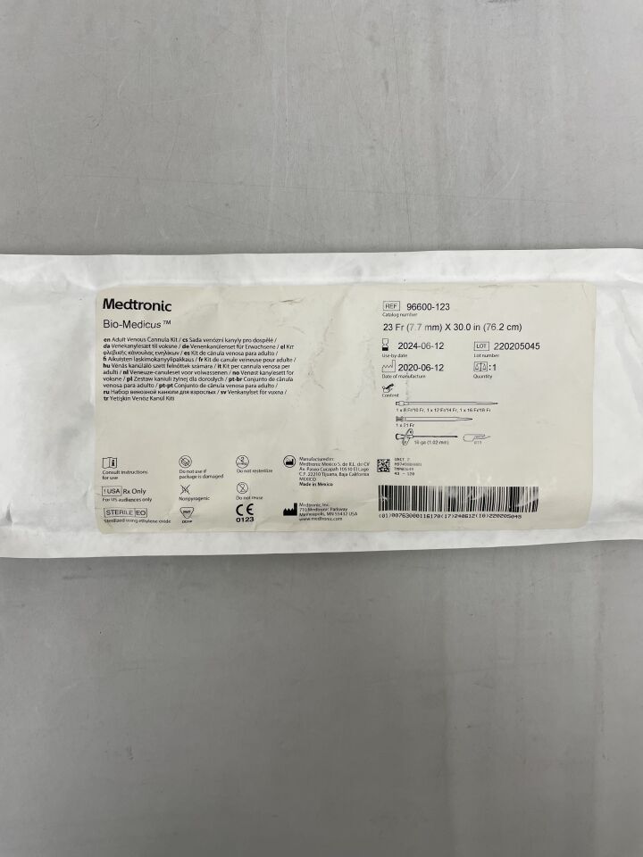 CANNULA 96600-123 BIO-MEDICUS 23FR EA