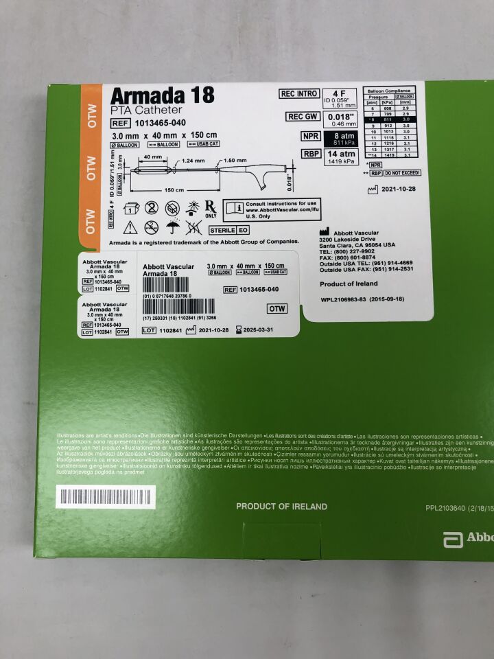 NANOCROSS PTA 1.5MM X 40MM X 150CM
