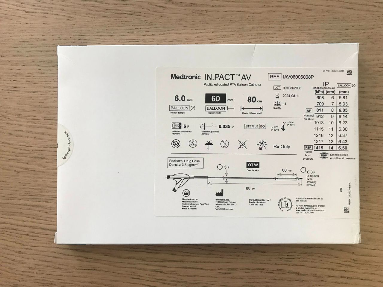 NANOCROSS PTA 2.0MM X 60MM X 90CM