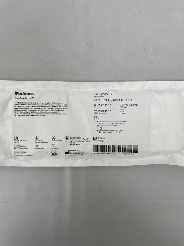 CANNULA 96530-123 BIO-MEDICUS 23FR EA