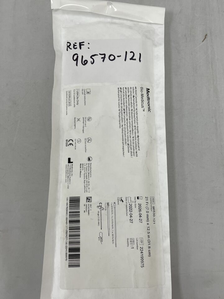 CANNULA 96570-121 BIO-MEDICUS 21FR EA