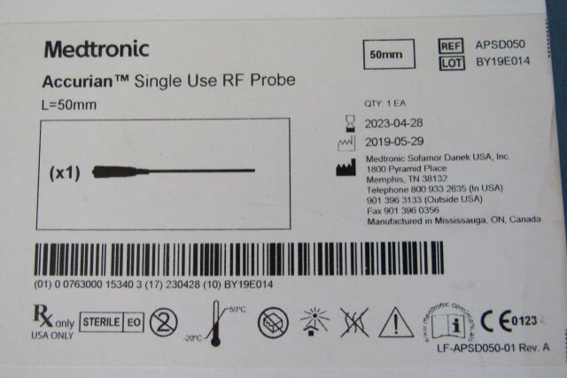 PROBE APSD100 SINGLE USE SS 100MM 16-22G