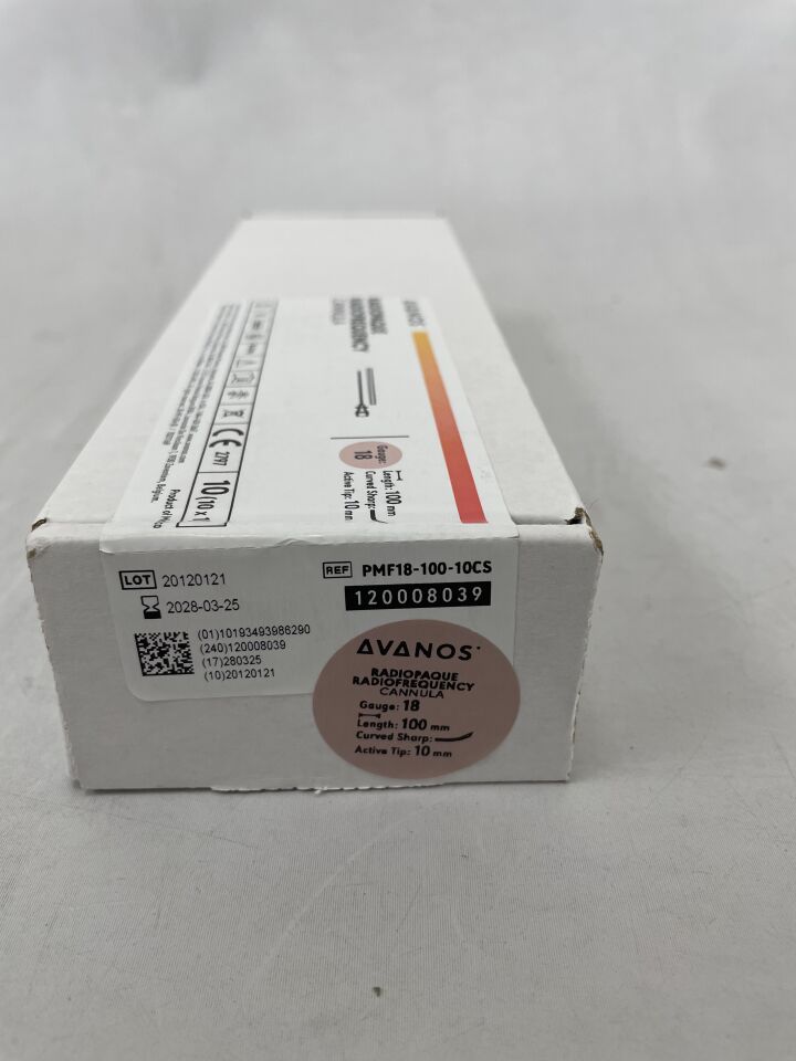 CANNULA  AC0007 150MM 18G 10MM CS
