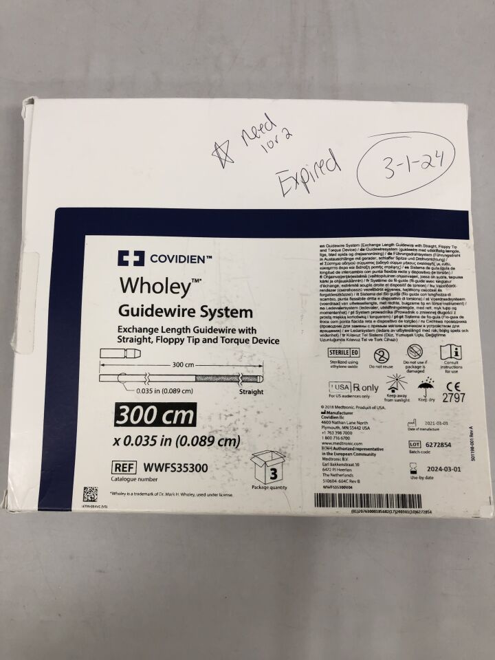 WHOLEY WIRE FLOPPY STRAIGHT GW 145CM