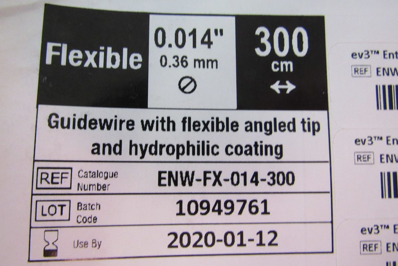 ENTEER GUIDEWIRE .014" X 300CM FLEXIBLE
