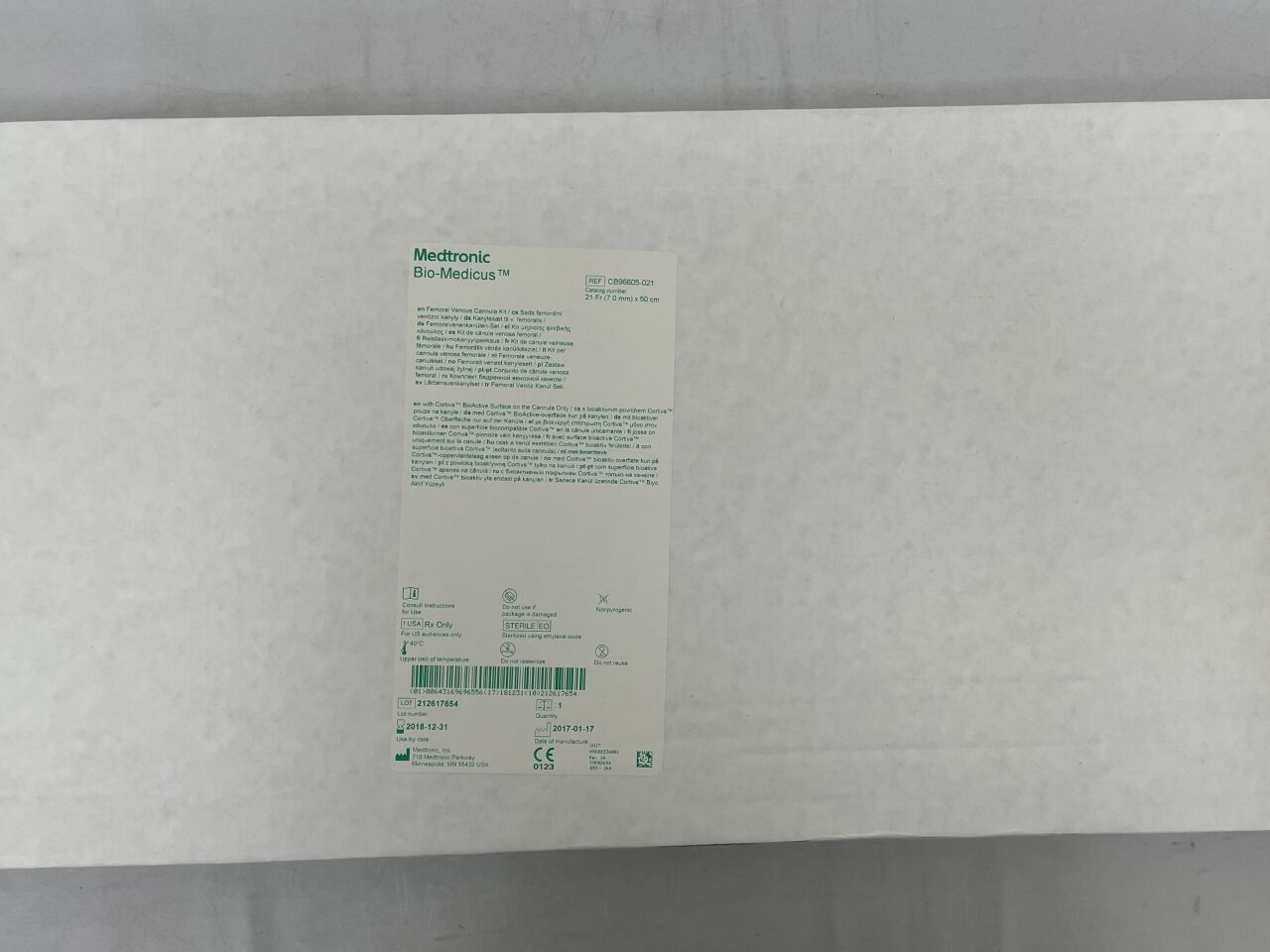 CANNULA CB96345-029 BIO-MEDICUS 29FR