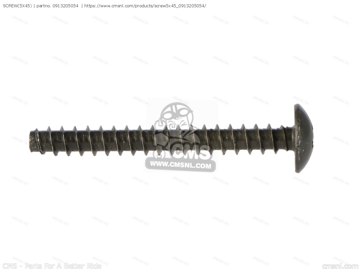 SCREW 55040028545 5.5 FN 8.5X45 CC S OUS