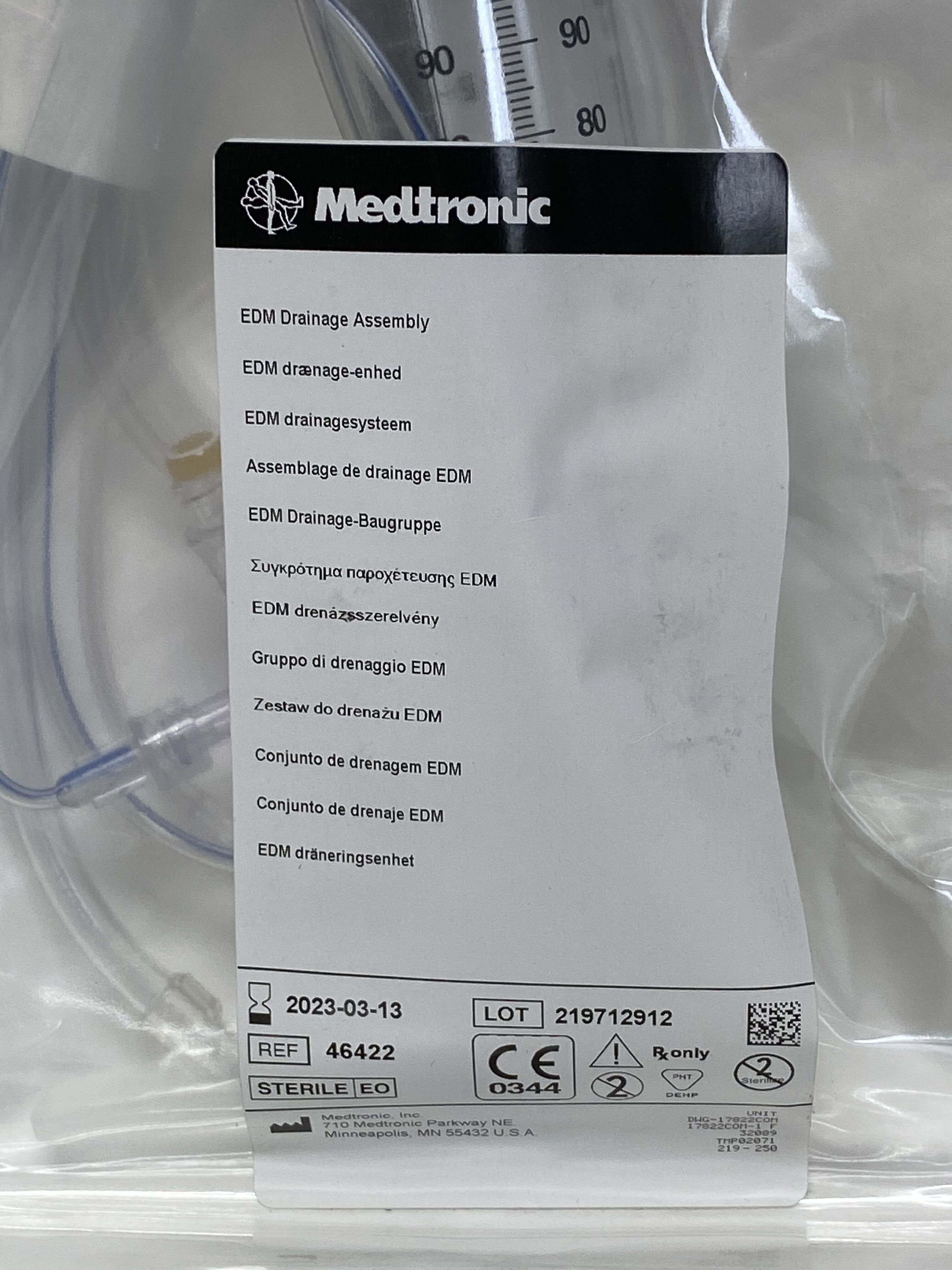 ASSEMBLY 46422 EDM DRAINAGE